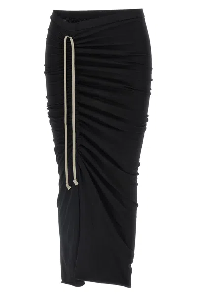Drkshdw Soft Edfu Skirt In Black