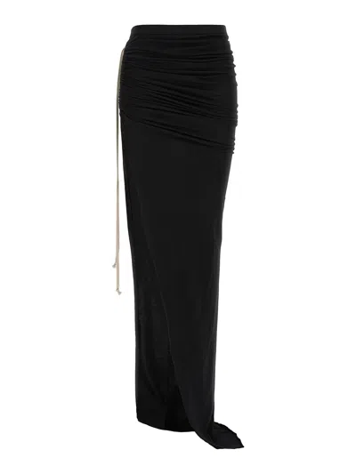 Drkshdw Soft Edfu Skirt In Black