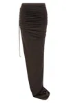 Drkshdw 'soft Edfu' Skirt In Brown