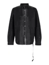 Drkshdw Splintered Shirt In Black