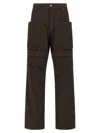 Drkshdw Stefan Cargo Pants In Brown