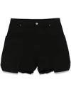 Drkshdw Stefan Cargo Shorts In Black