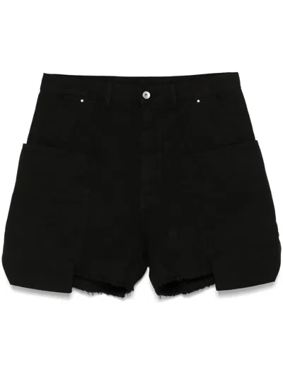 Drkshdw Stefan Cargo Shorts In Black