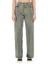 Drkshdw Pants Concordians Fog Cut In Blue