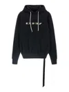 Drkshdw Oversized Hoodie Black Pearl Sweatshirt In Multi