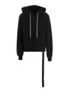Drkshdw Oversized Hoodie Black Pearl Sweatshirt In Black