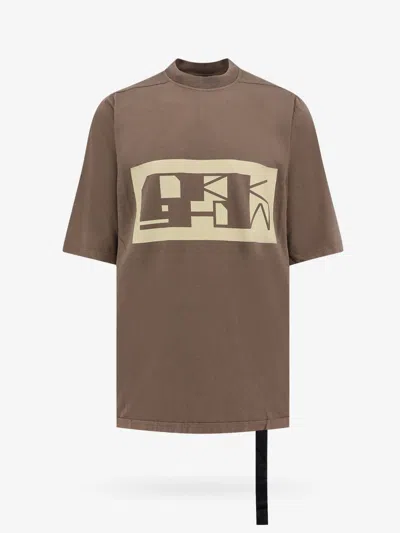Drkshdw T-shirt In Brown