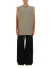 Drkshdw Tarp T Plush Tshirt In Neutral