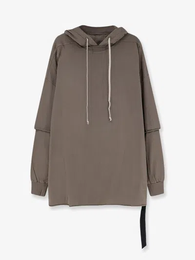 Drkshdw Tommy Hustle Cotton Sweatshirt In Grey