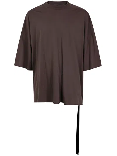 Drkshdw Tommy T-shirt In Brown