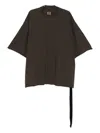 Drkshdw "tommy" T-shirt In Brown