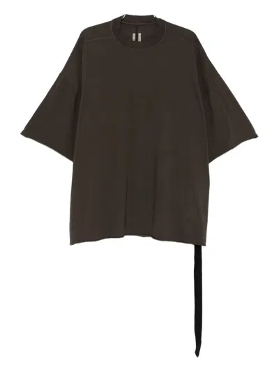 Drkshdw "tommy" T-shirt In Brown