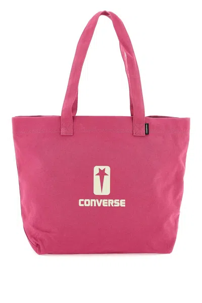 Drkshdw Tote Bag In Hot Pink (pink)
