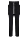 Drkshdw Trousers Black In Black
