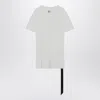 Drkshdw White Cotton T-shirt Men In White