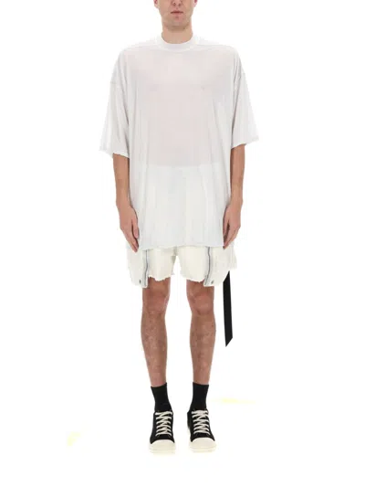 Drkshdw White Cotton T-shirt
