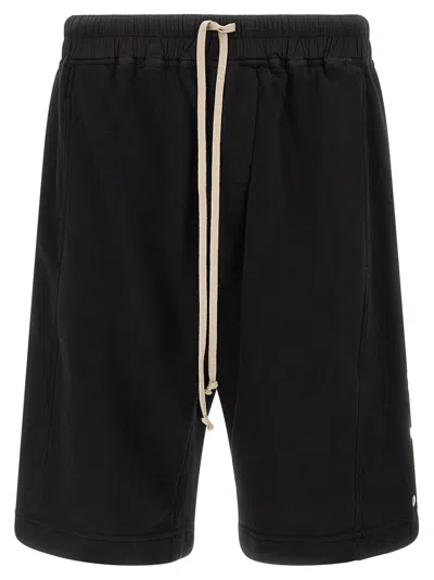 Drkshdw Wide Pusher Short Bermuda Shorts In Black