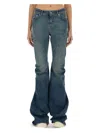 Drkshdw Bias Bootcut Denim Pants In Denim
