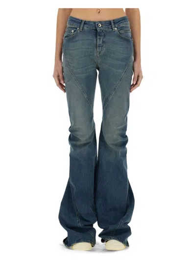 DRKSHDW WOMEN'S BIAS BOOTCUT PANTS