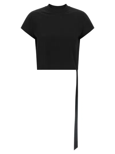 Drkshdw Cropped Small Level T T-shirt In Black