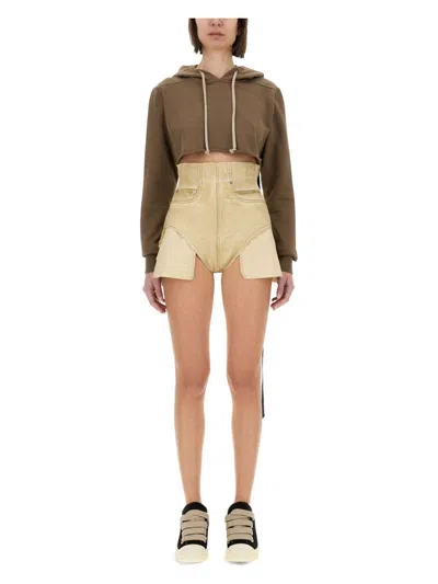 DRKSHDW WOMEN'S CROPPED SWEATSHIRT