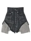 Drkshdw Dirt Cutoffs Shorts In Brown