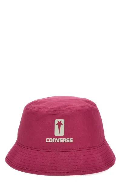 Drkshdw Drkshw X Converse Bucket Hat Hats Fuchsia In Pink