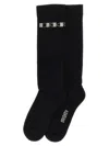 Drkshdw Women Jacquard Logo Socks In Black