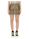 Drkshdw Mini Lido Skirt In Denim