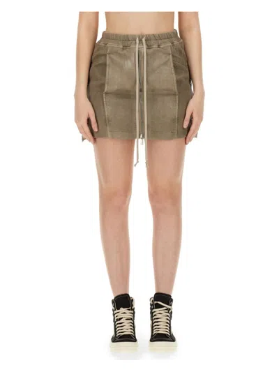 DRKSHDW WOMEN'S MINI LIDO SKIRT