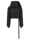 Drkshdw Convertible Down Jacket In Black