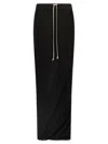 Drkshdw Pull On Pillar Skirt In Black