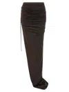Drkshdw Soft Edfu Skirt In Brown