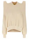 Drkshdw Tecsweat Sweatshirt In Neutral