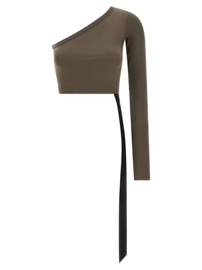 Drkshdw Ziggy Top In Gray