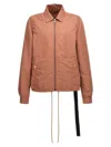 Drkshdw Zipfront Jacket In Pink