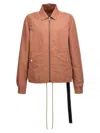 Drkshdw Zipfront Jacket In Pink