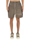 Drkshdw Zippered Bermuda Shorts In Green