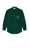 Drle De Monsieur Drole De Monsieur La Chemise Slogan Shirt In Green