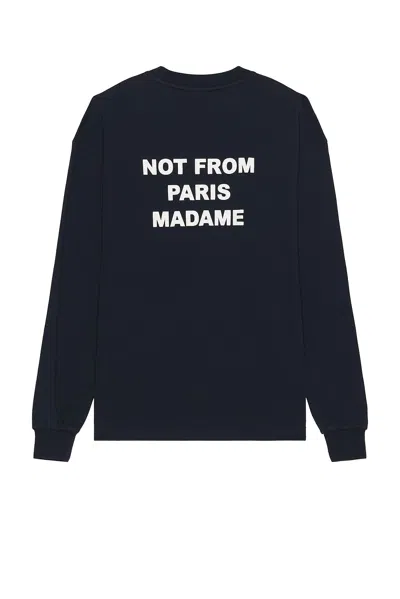 DRLE DE MONSIEUR LE T-SHIRT SLOGAN ML