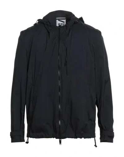 Drm Design Research Manufacture Man Jacket Navy Size Xl Polyamide In Blue
