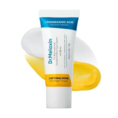 Dr.melaxin Tx Retinalsome Double Effect Eye Cream 1.41 oz Skin Care 8809886481840 In Transparent