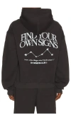 Drmers Club Find Your Own Signs Hoodie In Black