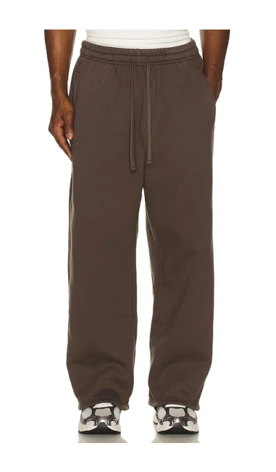Drmers Club Signature Baggy Sweatpants In Brown