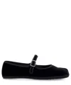 Drogheria Crivellini Fu-tabi Cayman Ballet Flats In Black