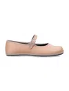 Drogheria Crivellini Pink Satin Ballet Flats