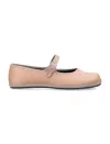 Drogheria Crivellini Pink Satin Ballet Flats