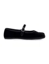 Drogheria Crivellini Fu-tabi Cayman Ballet Flats In Black