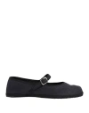 Drogheria Crivellini Fu-tabi Satin Flat In Black