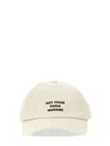 Drôle De Monsieur Slogan Baseball Hat In Beige